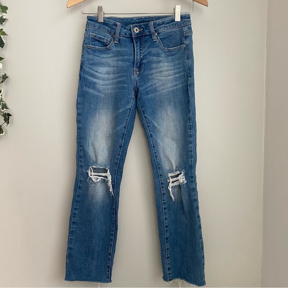 A2 Los Angelas Busted Knee Jeans - Picture 4 of 14